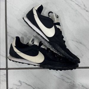 Nike Waffle Black and White Shoe Sneakers